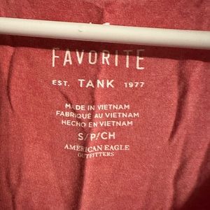 Coral color soft & comfortable tank!